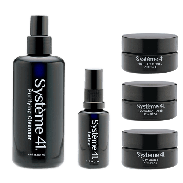Systeme 41: Skin Care Essentials Kit; 5 piece kit; skin care